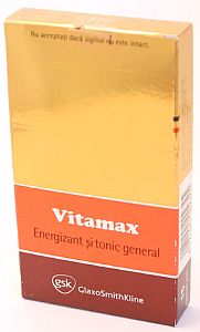 Vitamax Gelatin capsules X15, 15 capsule gelatinoase